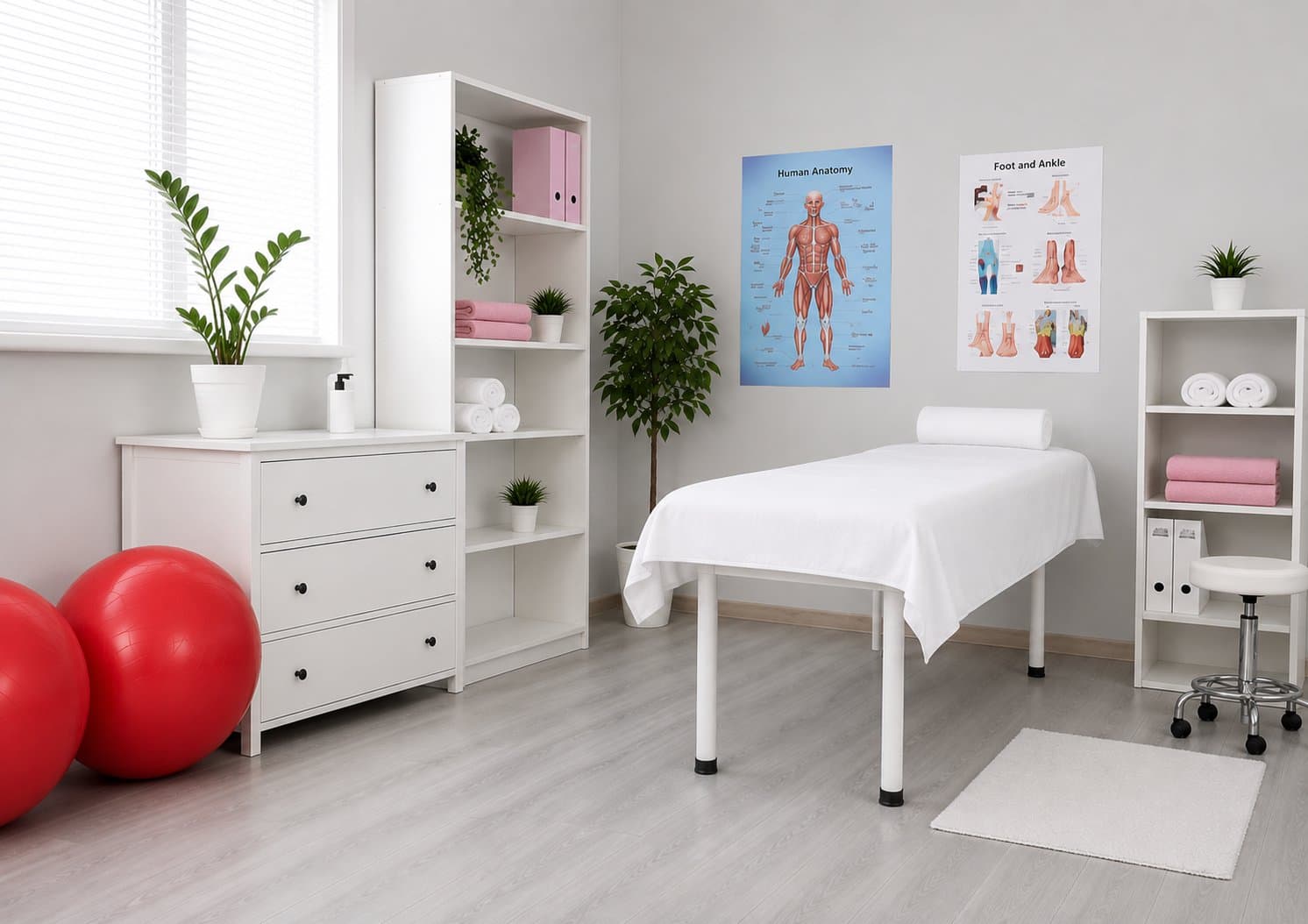 Dr. Tinyiko Maphanga's practice interior